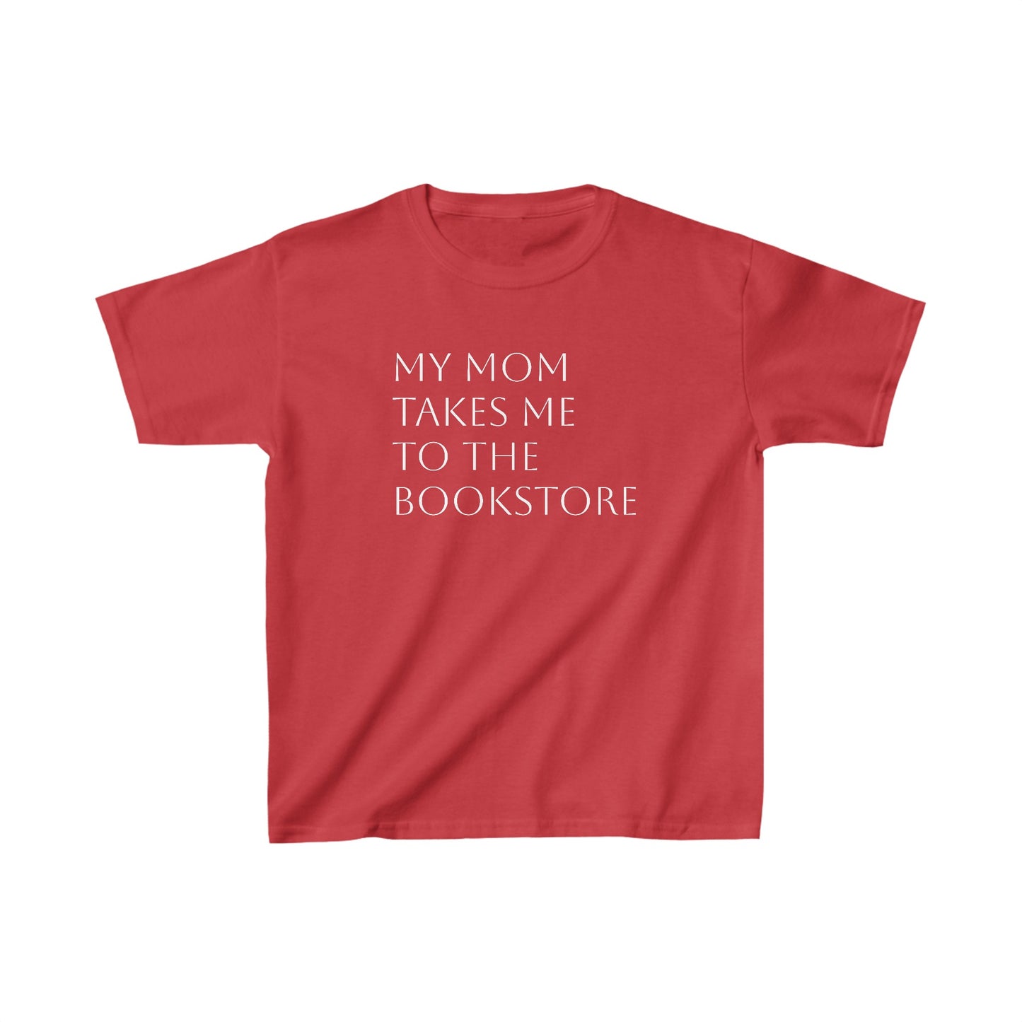 My Mom Takes Me to the Bookstore Kids Heavy Cotton™ Tee