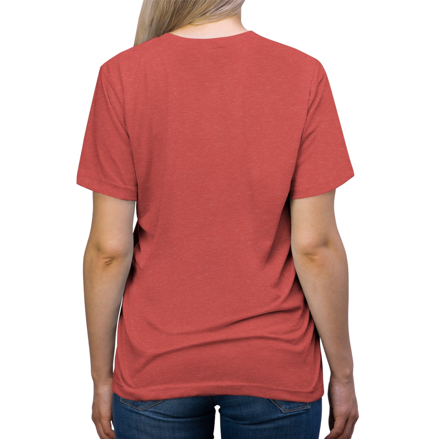 Oops, She Kissed the Wrong Twin Unisex Triblend Tee